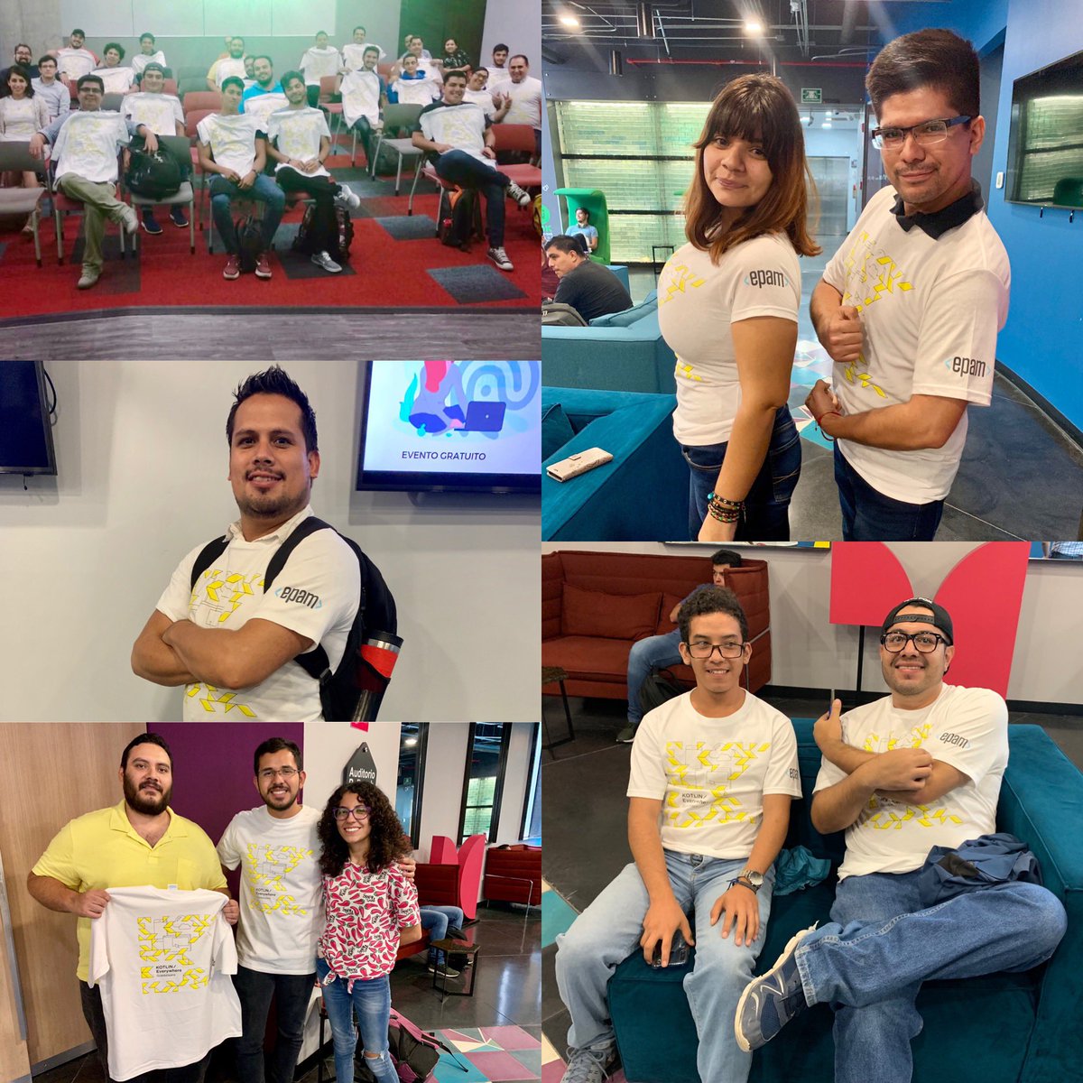 EPAM_Mexico's tweet photo. EPAM México, presente como sponsor en el KOTLIN/Everywhere Guadalajara #EPAMMX #WorkatEPAM #Kotlin #Kotlinusergroup https://t.co/vWz3F4ggUc