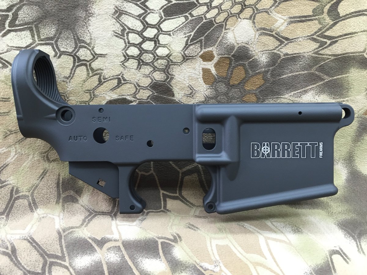 SuzutomoCoLtd's tweet photo. BARRETT MWS GBB Lower Receiver
#Cerakote #セラコート #MWS #Airsoft #鈴友 #Suzutomo #GunTailoring #ガンテーラリング #Barrett #M468 https://t.co/8HDu8nXoC0