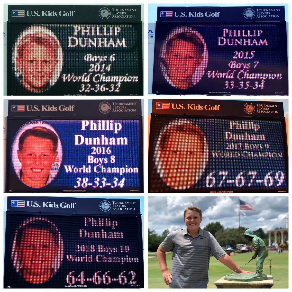 “You can’t win them all.” Never liked that saying. Actually you can but reality is you don’t. Had a great 5-year run end today. #6 will have to wait til next yr. Thx to my family &amp; friends for all the support and <a href="/uskidsgolf/">U.S. Kids Golf</a> for a great tournament. #G2G #nike #callaway #titleist