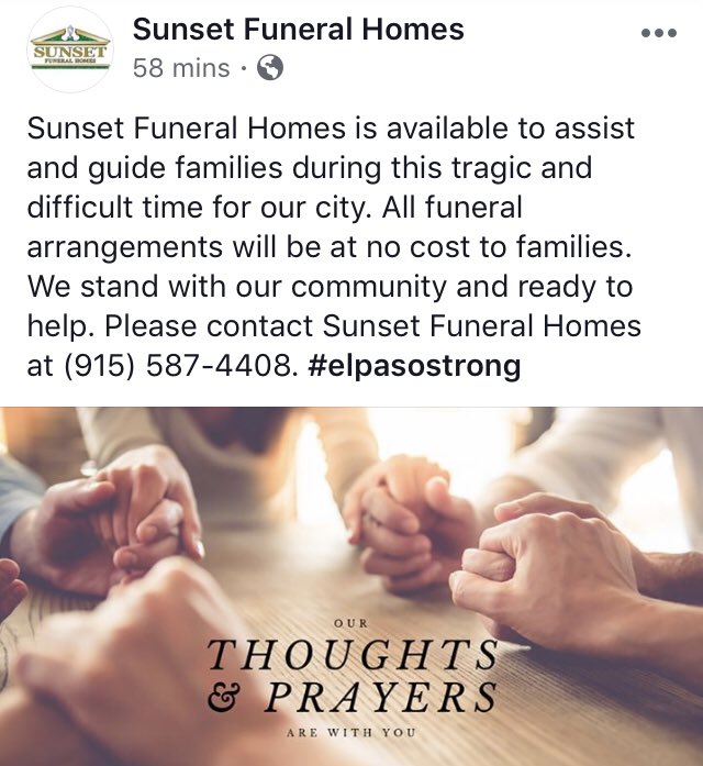 This is what El Pasoans are really about. #ElPasoStrong