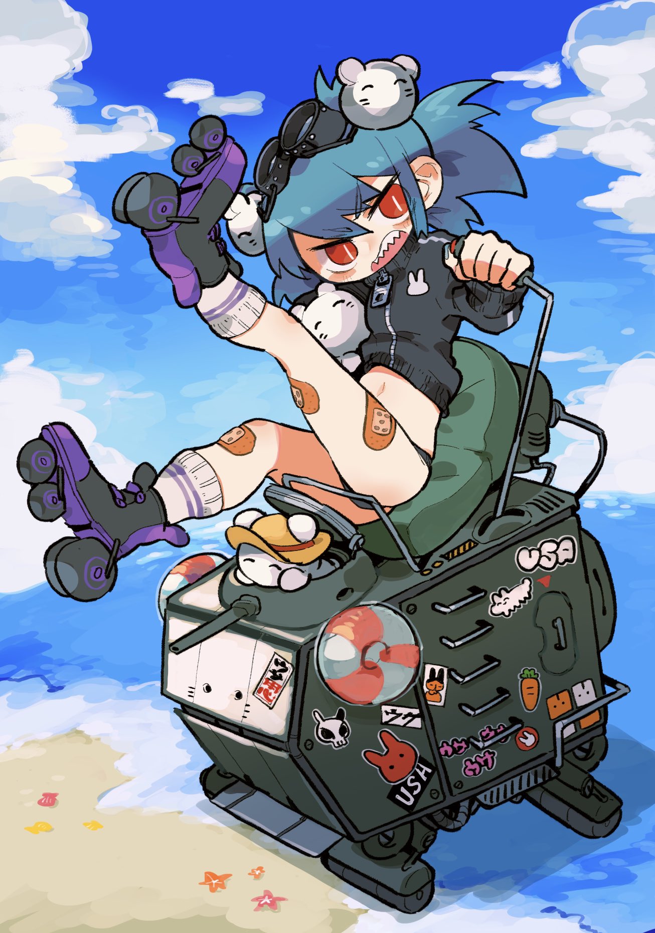猫さん メカ少女カードゲームhagmi 最新作のイラストを2枚担当しました かわいい女の子 が好きな人やコレクションに疲れたけどカードゲームは楽しみたい人 診断の結果hagmi がおすすめ クラウドファンディング進行中なので気になった人はリンク先を