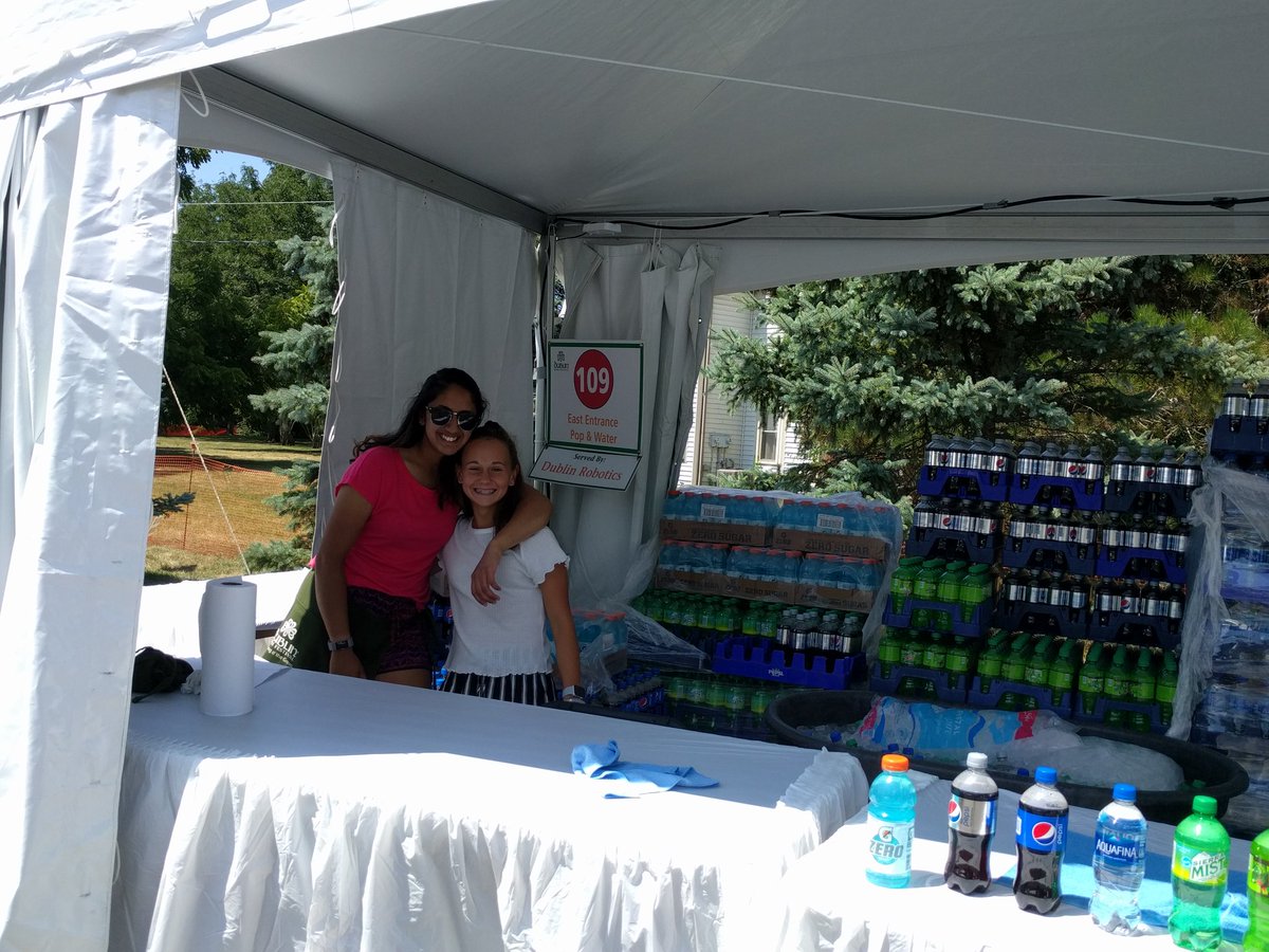 Stop by Booth 109 Pop and Water near the East Entrance to support our robotics program if you are <a href="/DublinIrishFest/">Dublin Irish Fest</a> @OhioFTC <a href="/FTCTeams/">FIRST Tech Challenge</a>