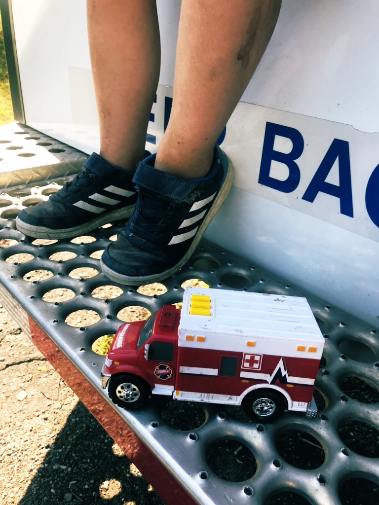 cjlanos's tweet photo. Nothing like some little (healthy) feet to brighten a long day ☀️❤️ Big hugs from this quiet little dude after we made sure his nana was healthy, and discovered our ambulance sirens sound the same as his. #ilovepeds #myparamedicday @KendraLongtin https://t.co/pN8y1wFNGr