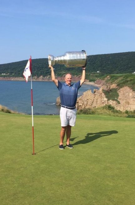 keeperofthecup's tweet photo. Golfing by the ocean with the #StanleyCup Pretty hard to beat!
@AMacInnis2 celebrates back home in Nova Scotia @nhl
@VisitNovaScotia @StLouisBlues https://t.co/MtDnQoNbj2