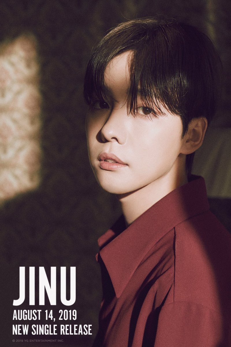 yg_winnercity's tweet photo. [📚2019.08.14📚] NEW SINGLE RELEASE✨ 
#JINU #김진우 #지누솔로 #WINNER #위너 #CONCEPTPOSTER_VER2 #NEWSINGLE #20190814 #YG https://t.co/UEvZmGQpFj