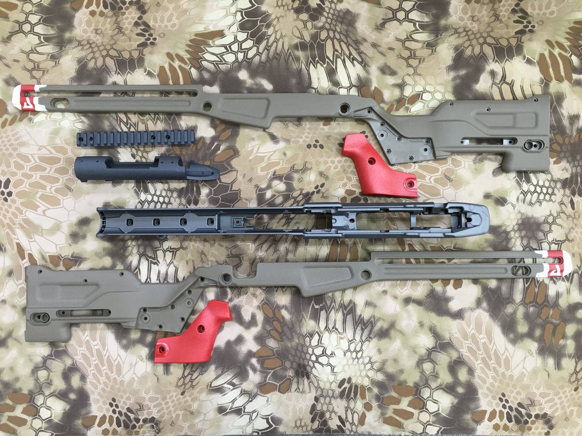 SuzutomoCoLtd's tweet photo. Remington M700 Stock and Receiver

#Cerakote #セラコート #M700 #Airsoft #鈴友 #ガンテーラリング #Suzutomo #GunTailoring https://t.co/Ouybyw7PXb