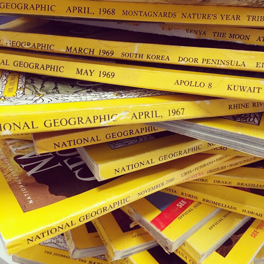 megancharland's tweet photo. I CANNOT WAIT TO START CUTTING THESE UP 🤩✂️ #mcccccollage #mccccstudio #cutandpaste #natgeo #nationalgeographic #thehungerford https://t.co/Duoif60HQX https://t.co/YEETiULi49
