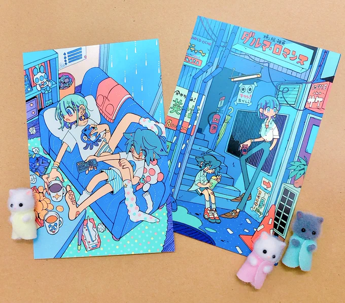 【展示】
8月9日~8月16日
原宿marienkaferさん(@__marienkafer__ )でグループ展「BOYS」開催されます〜。私も参加させていただいています✊
原画4点の展示&amp;販売と、アクキ〜とポストカード持っていきます。あとギリギリまで簡単ドローイング描くのでそれも!?

どうぞよろしくお願いいたします??? 