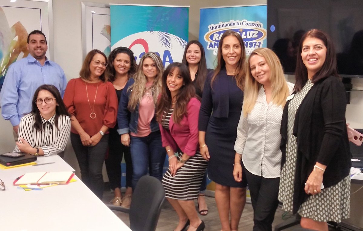 MarianellaZerpa's tweet photo. Great PR meeting at our studios in Miami from #SalemMediaGroup with an amazing group of #ChristianProfessionals ladies getting ready for #Expolit @ExpolitOficial @SalemMediaGrp @RadioLuzMiami @radiovidamiami https://t.co/pV7IPww8Cm