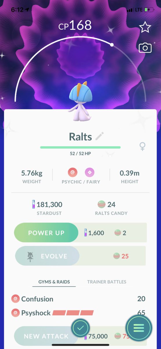 jadelynnor's tweet image. Ralts day was good to me 😇 #PokemonGOCommunityDay #RaltsCommunityDay #Ralts