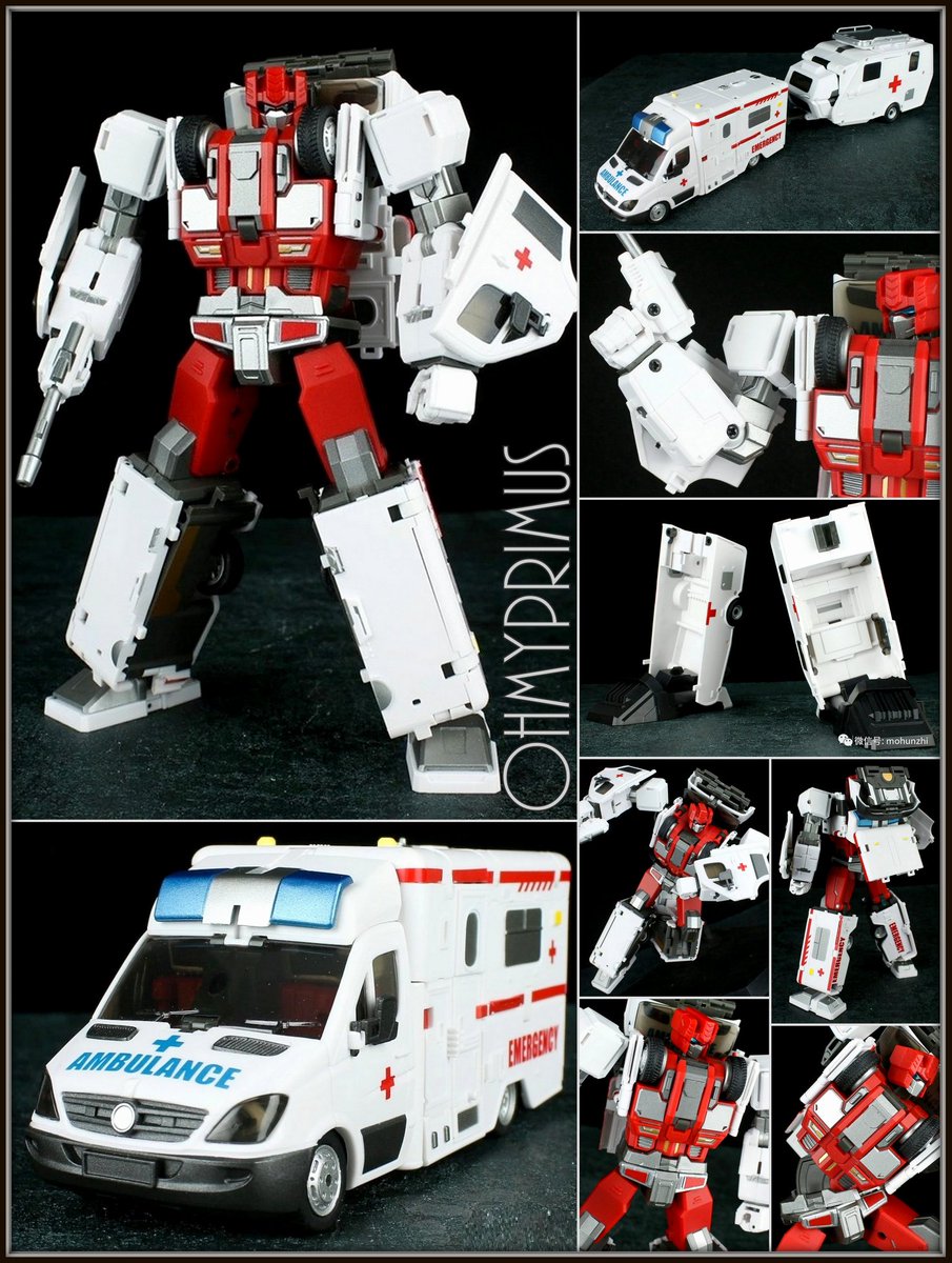 Transformers Generation Toy GT-08C Guardian Bulance in stock MISB 