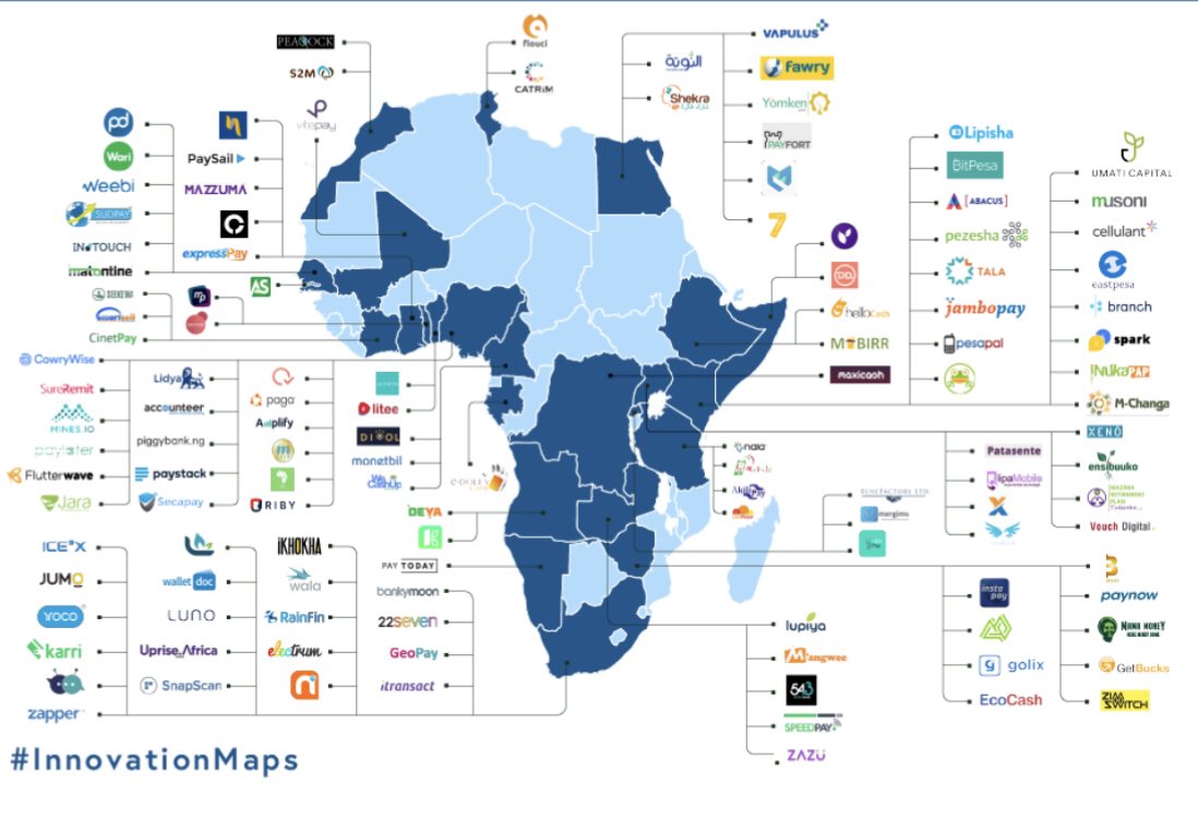 African #fintech companies is a growing market which has raised $320 million in funding since January 2015 and the ecosystem has surged 60% in the last two years. #africa #thinkoutofthebox #RSS #growingmarket