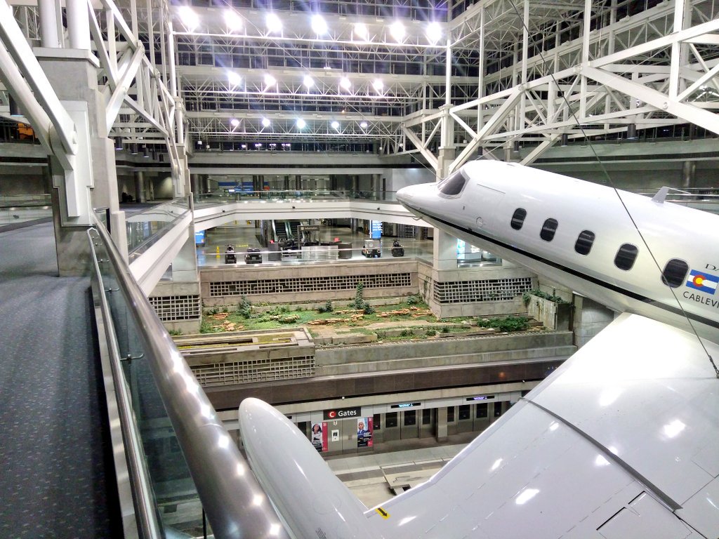 MembersGetIt's tweet photo. It is at the very end of the terminal! The blue patch at the very top of these pictures (above Zoom). #MembersGetIt #AmEx #CenturionLounge https://t.co/hMMav4n9wy