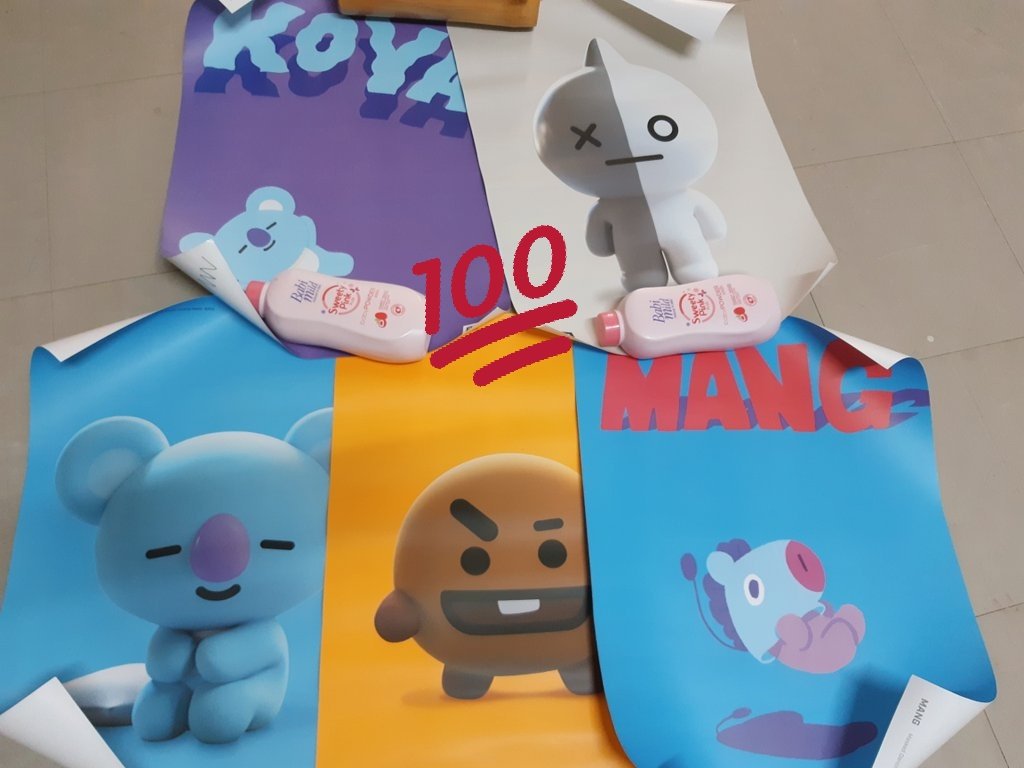 wingwingshop's tweet photo. โปสเตอร์ #BT21 ของแท้!!!
Koya Van Mang Shooky ใบละ100฿
น่ารักมากๆเลยค่ะ😍
สนใจสอบถามได้นะคะ
ค่าส่ง 30/50
#BT21 #ตลาดนัดบังทัน #ตลาดนัดรถไฟบังทัน https://t.co/CWy4mJ87G5