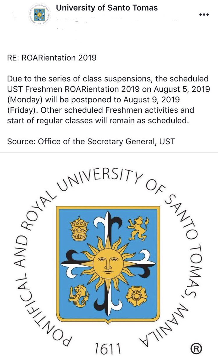 For your guidance, freshies!