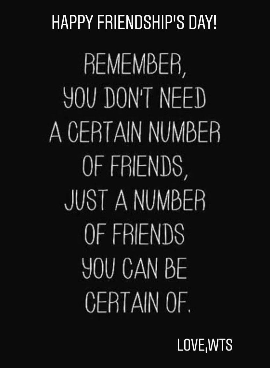 WellThenSo's tweet photo. Happy Friendship's Day and a great Sunday to all! https://t.co/jVulsHRbyP