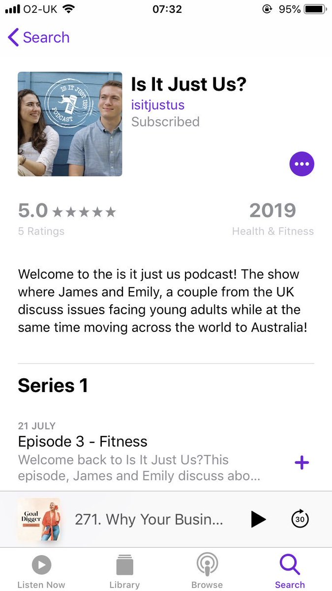 thatsjust_emily's tweet photo. Am so so chuffed that @IsItJustUsPod is already being rated 5*. If you haven’t given us a listen, I would love for you to do so and to leave a rating and review! We would love to hear what you think. Don’t forget to share on here and instagram! #podcast https://t.co/99cYx7wP60