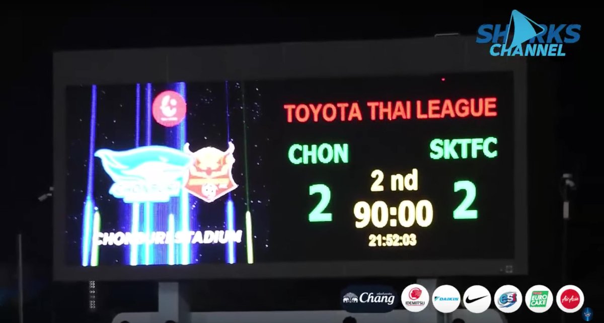 ChonFCOfficial's tweet photo. #SHARKSCHANNEL EP.1169-1170 : ไฮไลท์-บรรยากาศ ฉลามเปิดรังเเบ่งเเต้มค้างคาวไฟ 2-2
HIGHLIGHT 6 min : https://t.co/E1IEIcf2ys
EXTENDED 27 min : https://t.co/XqmlkfQc33 https://t.co/mZgH7jZfmd