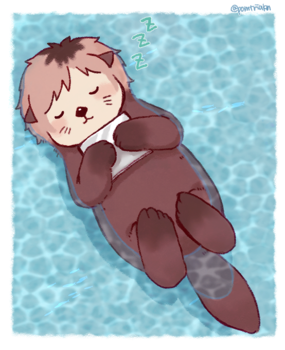ラッコのtwitterイラスト検索結果 古い順