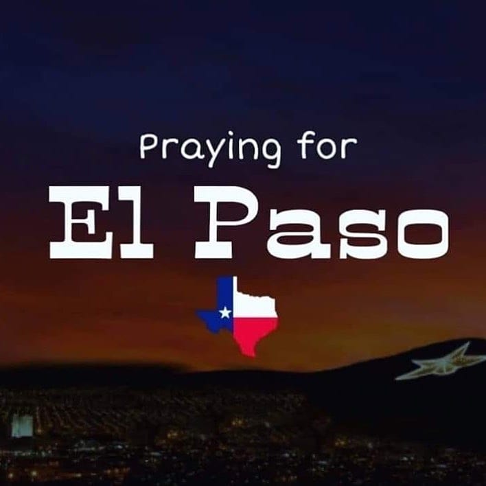 AnnaJoubert10's tweet photo. My heart goes out to the families of those involved in the shootings at Walmart El Paso Texas. This is becoming like a daily occurrence in the united states now. We need to review our gun laws. Innocent lives are lost due to so much gun violence. #ElPasoShooting #PrayForElPaso https://t.co/TpeZ6tuAkq