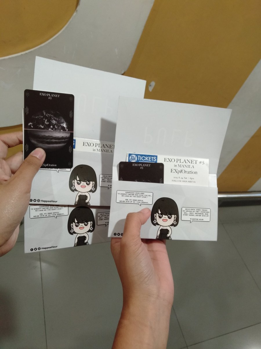 Just_ur_fangirl's tweet photo. Thank you so much po talaga @happeehour almost po ng #TeamSmBF is nakakuha po. ๐๐ป
To those ExoL We really deserves to see Exo. Lets make them happy and Enjoy the Phixo ocean once again.โค #EXplOrationinManila #EXOplOrationinmanila https://t.co/CJ175zQCkm