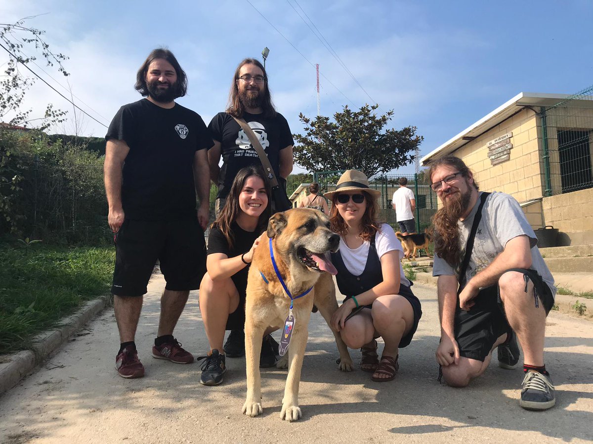 OrdenRevanCan's tweet photo. ¡Hola! Mi nombre es 🅢🅞🅛🅞 y vivo en el Refugio canino #Asproan junto a muchos otros amigos. Desde hoy soy miembro de @OrdenRevanCan, quienes por 10€/mes me han apadrinado para ayudar a cubrir mis gastos y además me pasearán para que pueda pasármelo en grande. ¡Guau!🐶 https://t.co/Y4DqMmVD2U