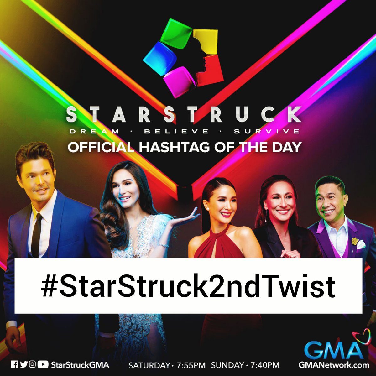 StarStruckGMA's tweet photo. Get ready for another twist this Sunday! #StarStruck2ndTwist airs tonight! https://t.co/RK6OKmMZ8o