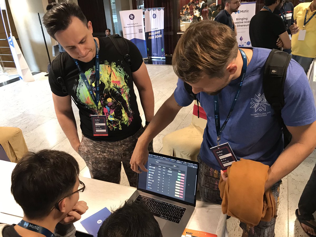 KyberNetwork's tweet photo. Next up are the crazy globetrotting bounty hunters 🌎🔫from @ManiacsZone @1inchExchange presenting their crypto lending aggregator 1Lend @ETHIndiaco ! #YOLO #BuildwithKyber 

https://t.co/wWJA7H4blz https://t.co/vksgrrGubE