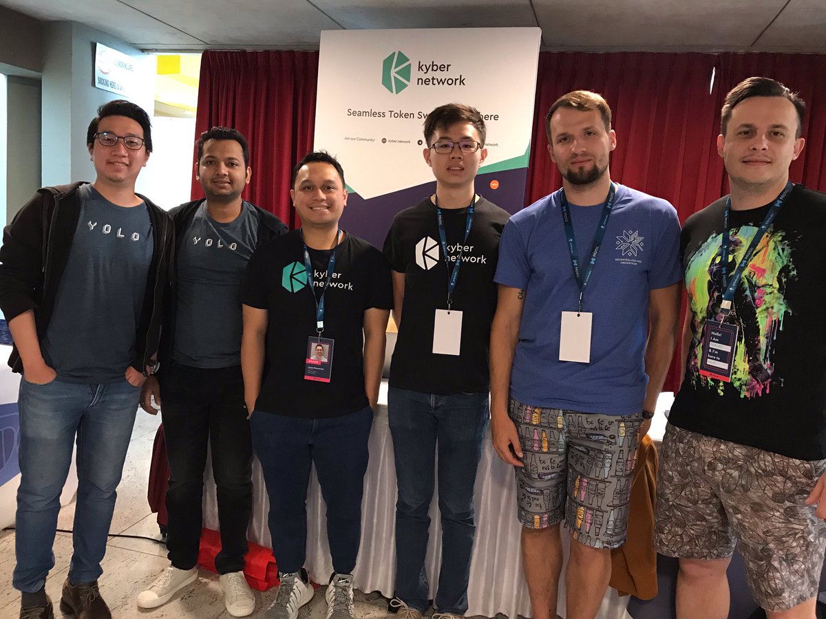 KyberNetwork's tweet photo. Next up are the crazy globetrotting bounty hunters 🌎🔫from @ManiacsZone @1inchExchange presenting their crypto lending aggregator 1Lend @ETHIndiaco ! #YOLO #BuildwithKyber 

https://t.co/wWJA7H4blz https://t.co/vksgrrGubE