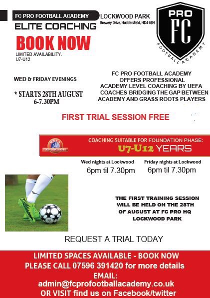 FC Pro Football Academy tweet media