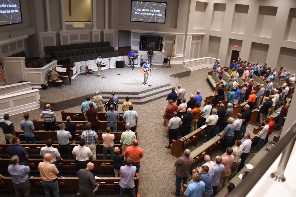 Such a great experience this weekend at the Be The Man Men’s Conference at @fbchazlehurst. Always love listening to @buckykennedy. Blaise loved it.