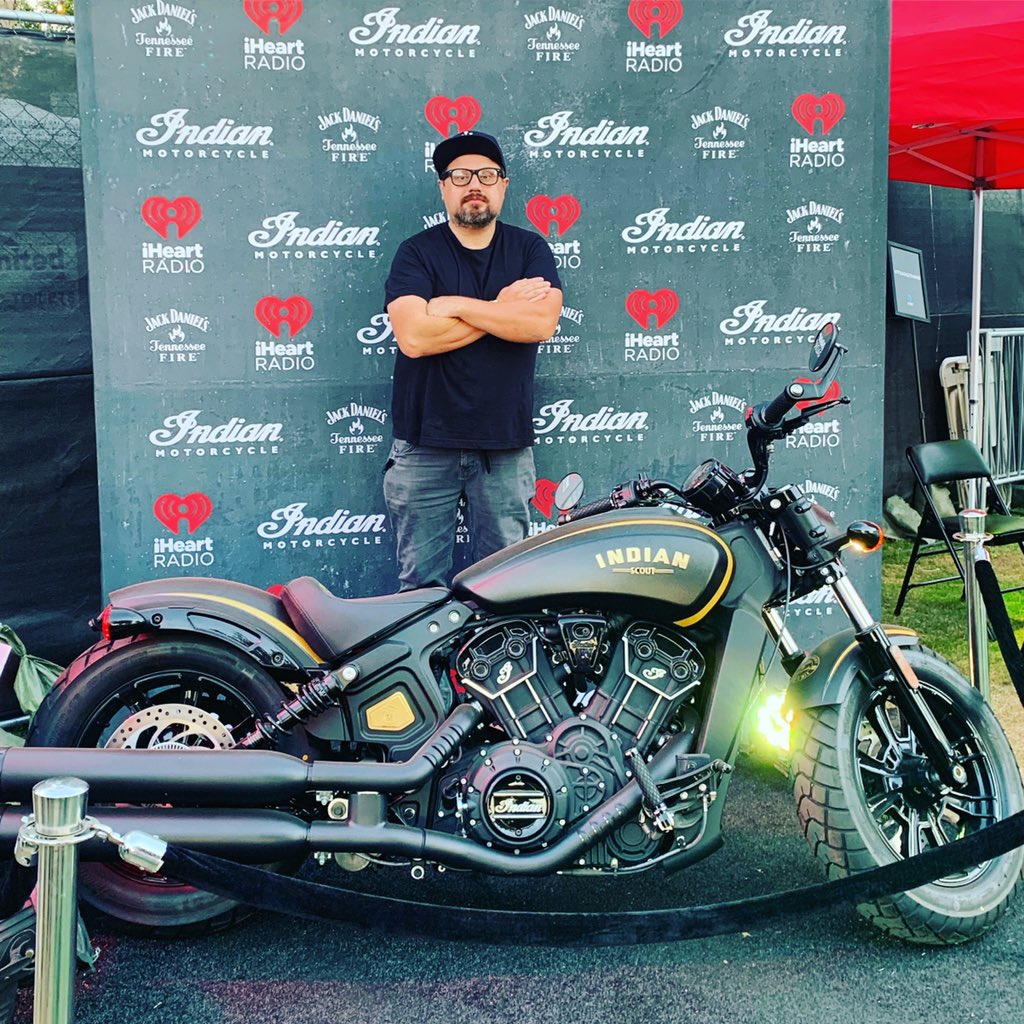 TheWoodyShow's tweet photo. Head over to the LAFD booth at #ATLSummerCamp to buy your raffle ticket for the custom Jack Danielโs Indian Motorcycle. @lafdfoundation -#supportlafd @jackdaniels or visit https://t.co/phlGnmx9Uc online ๐๐ผ https://t.co/XeoOIsyKeQ