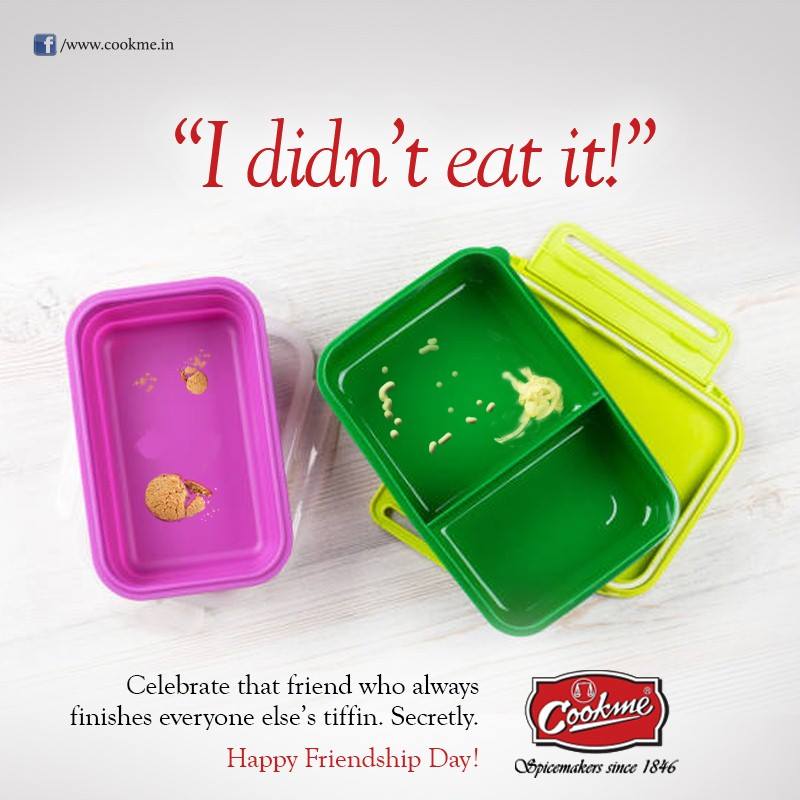 CookmeSpices's tweet photo. #HappyFriendshipDay

#Goodwishes #teamCookme #Frienship https://t.co/luYTMd6AIJ