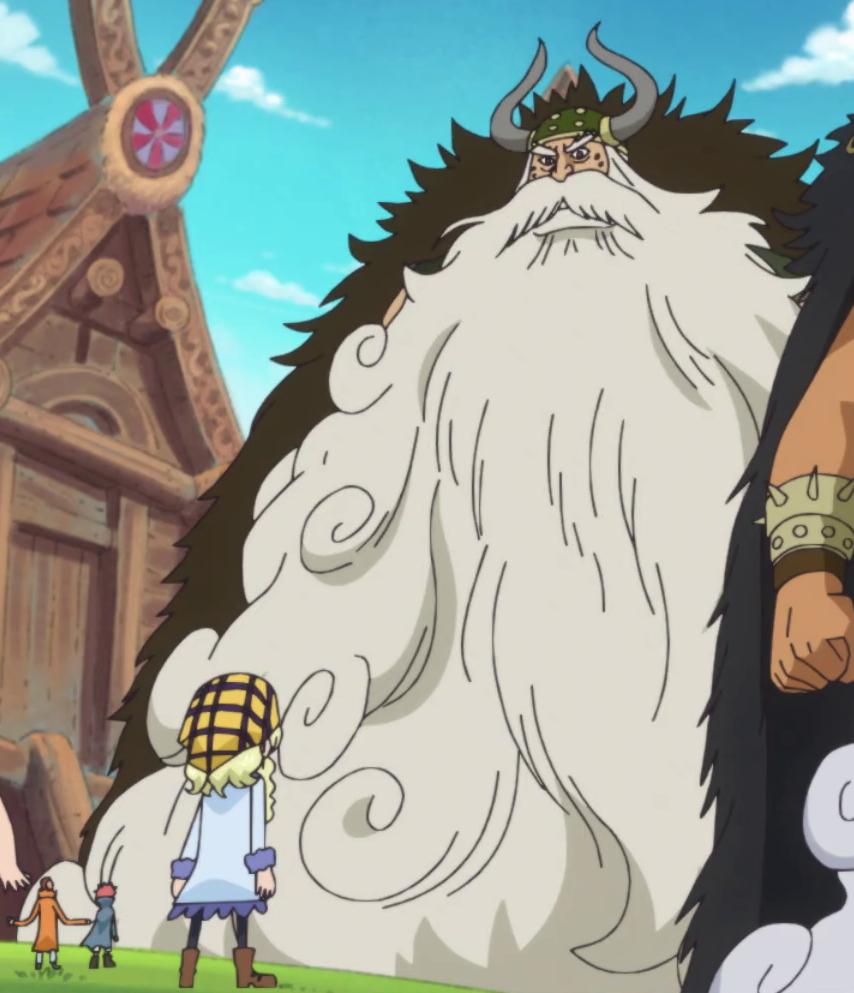 Artur Library Of Ohara Jarul 1114 Former Captain Of The Giant Warrior Pirates Species Giant Birthday December 8th Age 345 63 Y A In Big Mom S Flashback Height 50m