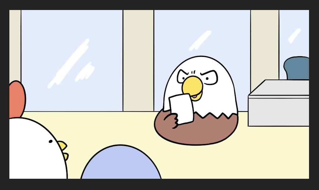 今日は1日休みにしよう!

と決めてみたものの特にやることがないので結局でぶどりアニメ作ってます 