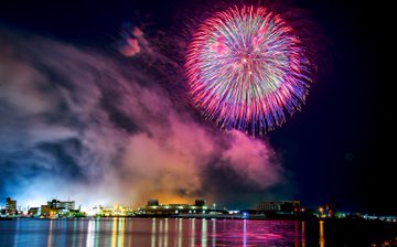 三津浜花火大会22年穴場スポットと開催日や場所と駐車場や交通規制は