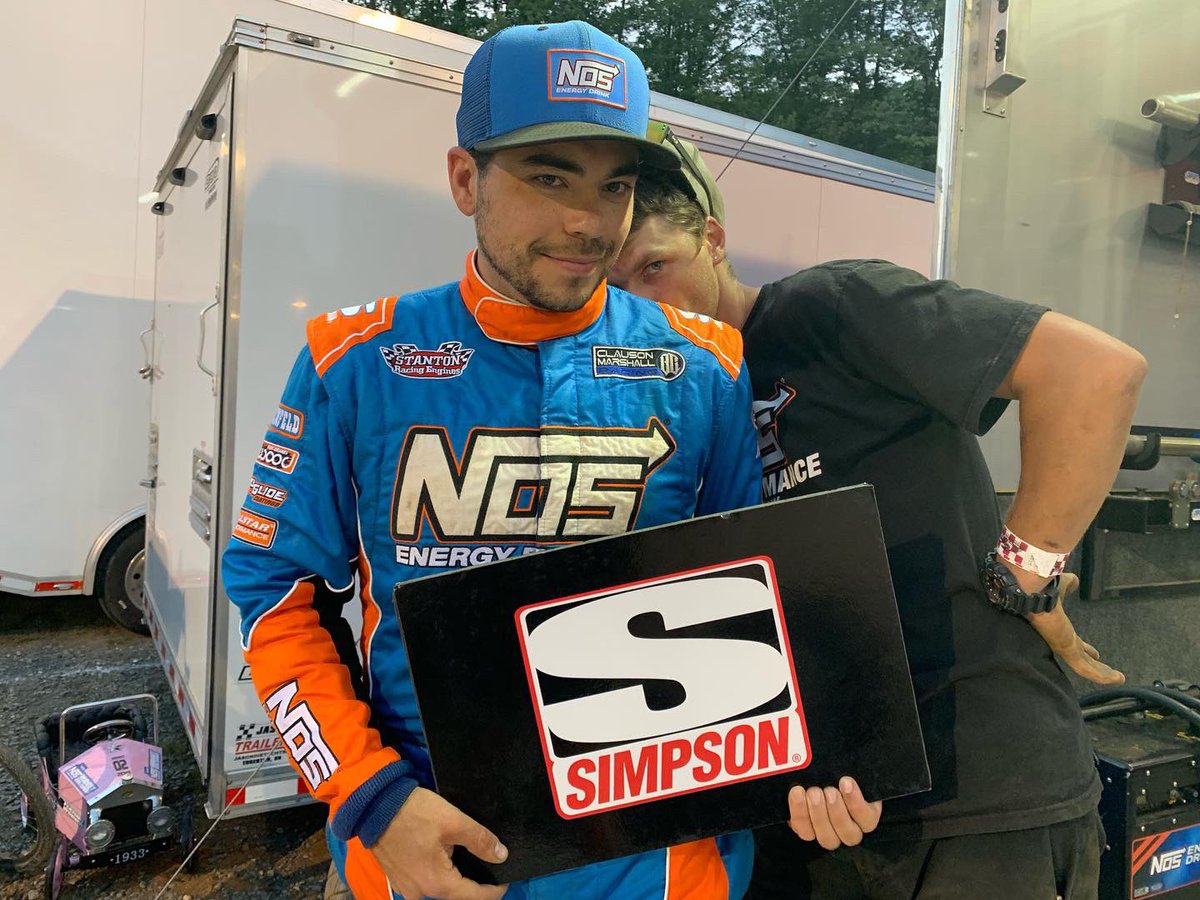 USACNation's tweet image. Two heat races at Lanco’s Clyde Martin Memorial Speedway produced Chris Windom as @SimpsonRacing Heat ☝🏼 winner and Jason McDougal as the @csishocks Heat ✌🏼 winner #PAMidgetWeek