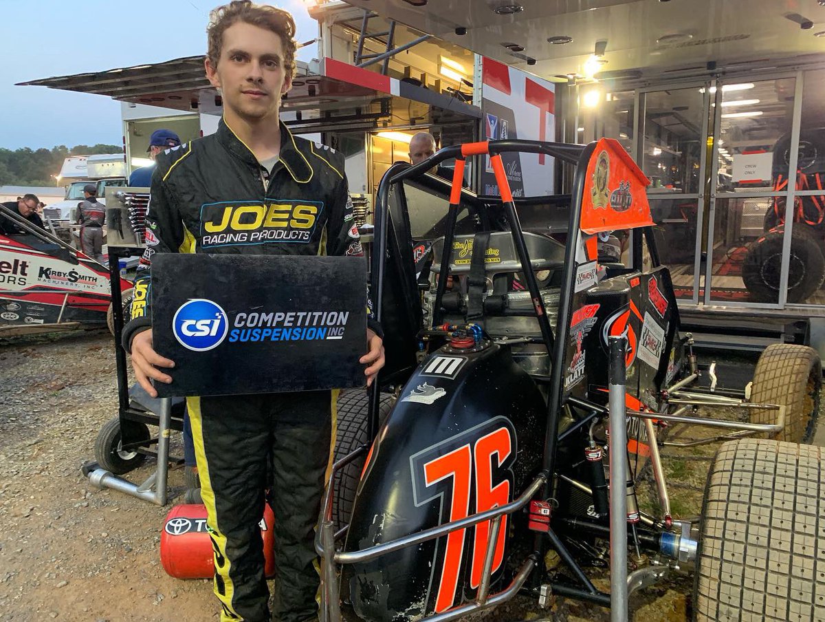 USACNation's tweet image. Two heat races at Lanco’s Clyde Martin Memorial Speedway produced Chris Windom as @SimpsonRacing Heat ☝🏼 winner and Jason McDougal as the @csishocks Heat ✌🏼 winner #PAMidgetWeek