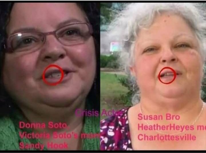 BrandonScarcel1's tweet photo. @GregAbbott_TX 😅you believe #FalseFlagShootings
SusanBro(Charlottesville)  DonnaSoto(SandyHook).
"daughter VictoriaSoto"?
Vicki Kowal Florida fitness guru leant her photos $$$ 😆
#GunConfiscation precedes #MartialLaw.
Walmart will be #FEMA Camps for #Christians
(SATANIC "7 Noahide Laws") https://t.co/nAHLtJR2Ku