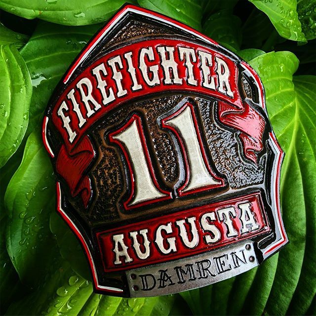 tryworksleather's tweet photo. TryWorks Leather Co.  Handcrafted Fire Helmet Shields of the highest quality.  Made in Maine.  https://t.co/gSE3nE8F0Z.  Visit our website or contact orders@tryworksleather.com for inquiries.  #madeinmaine #fireshield #firefront  #firefighterowned #fireh… https://t.co/gv0YirobhV https://t.co/ew3z6W0ZmP