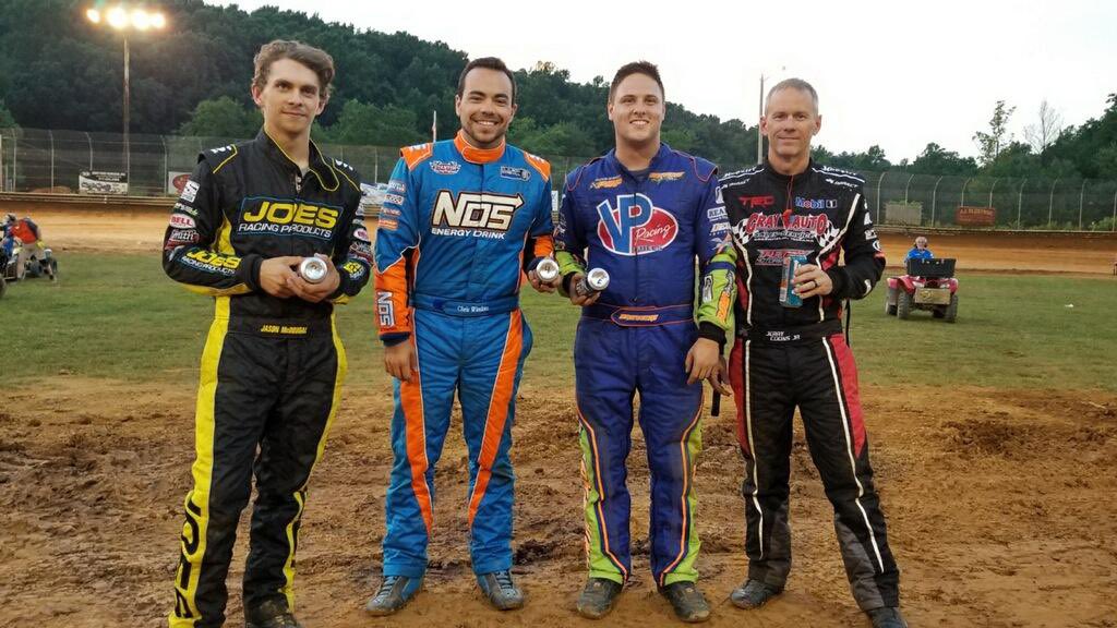 USACNation's tweet image. Tonight’s USAC ‘Dash for Cash’ resulted in a @NosEnergyDrink Dash Draw for positions. While the dash had no impact on lineups for tonight’s program, it did offer a bonus $300 to it’s winner Jason McDougal #PAMidgetWeek