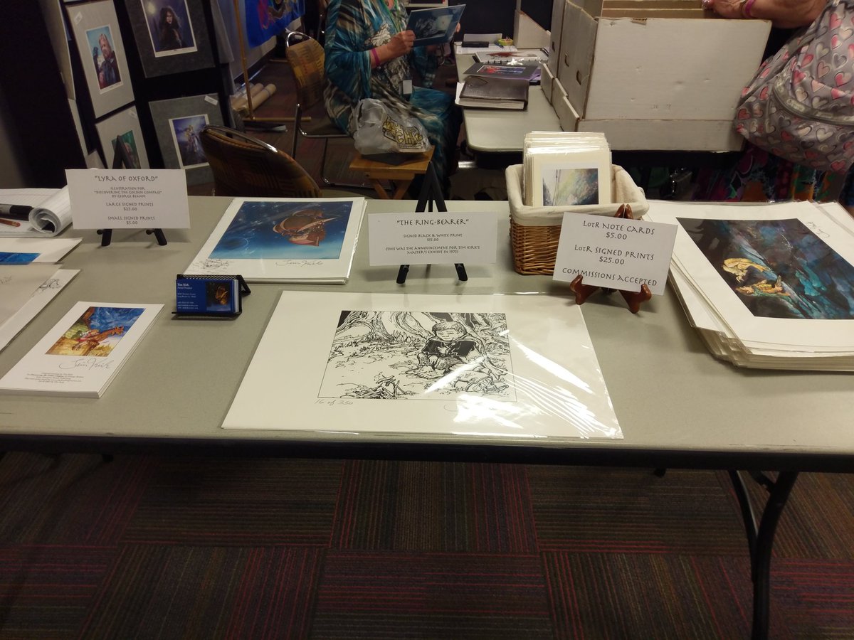 JoelHunterPhD's tweet photo. Loving the art displayed at #Mythcon50 by Tim Kirk. https://t.co/4YrVF3EfGB