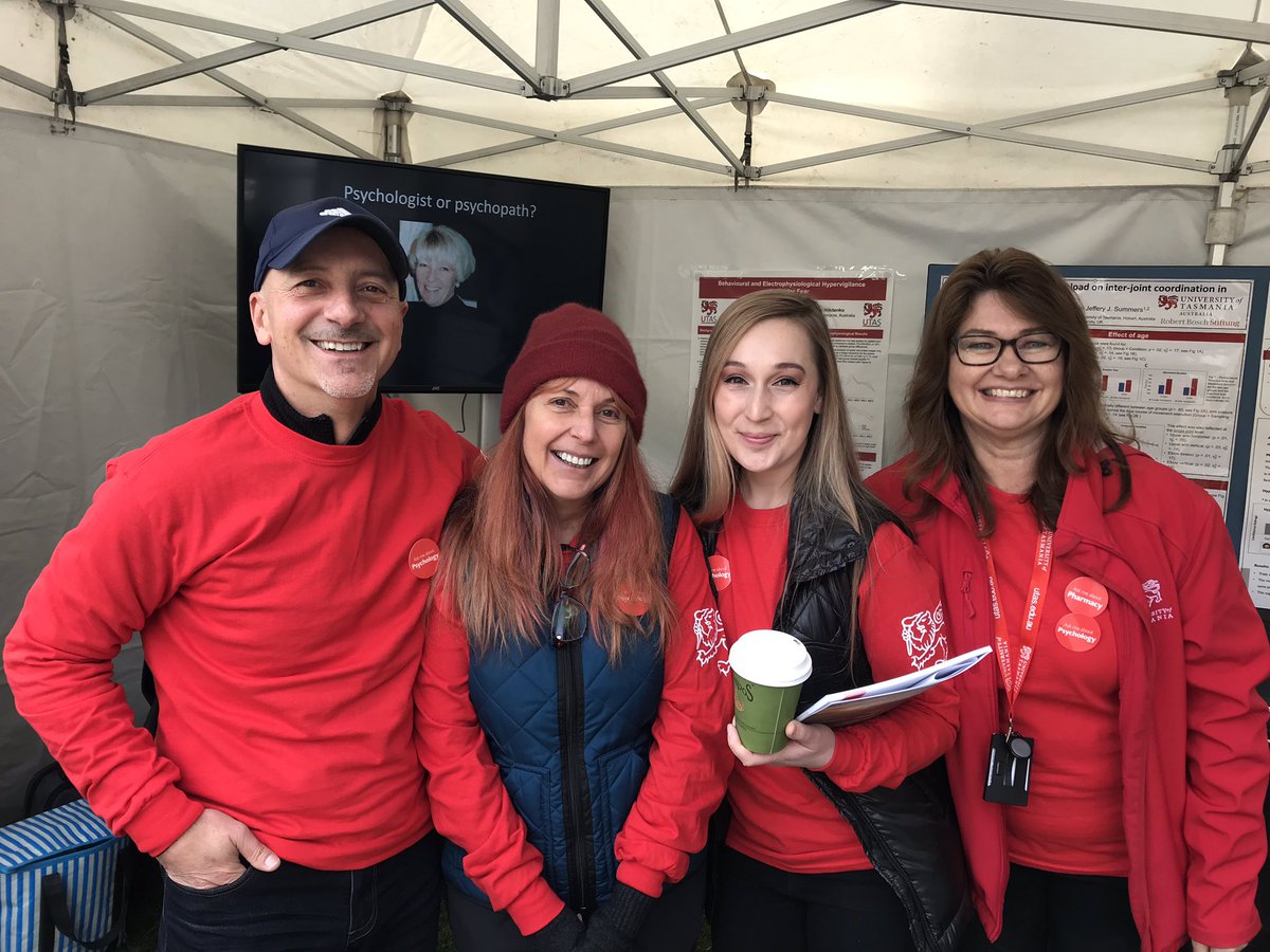 juanj_canales's tweet photo. Beautiful Open Day @UTAS_ 2019. Come and visit our Psychology stand! #UTASOpenDay @PsychologyUtas #psychology https://t.co/7Mww7OwmFE