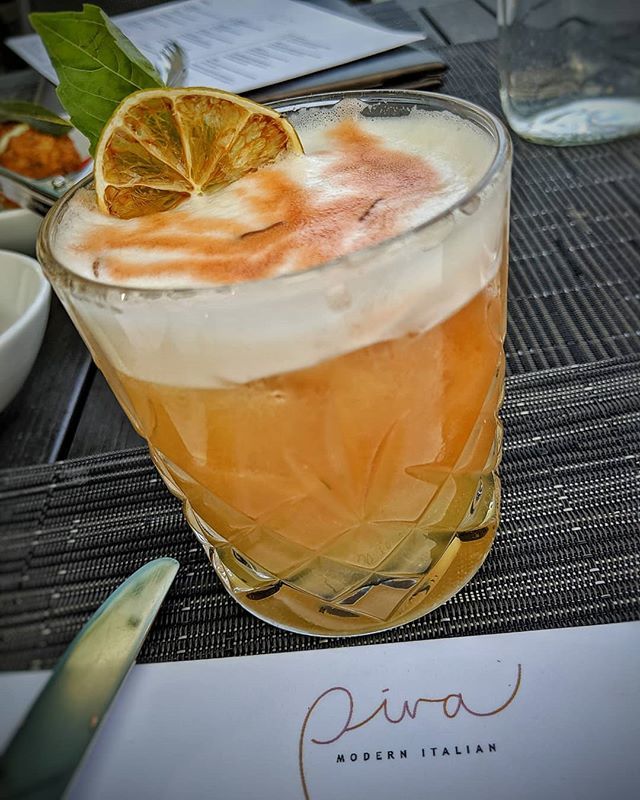 _mike_a's tweet photo. Top notch cocktail, food to match #basilsour #pivamodernitalian #drinkydrinkdrink #getinmybelly https://t.co/9VUxRn6rWC https://t.co/D9M2jYnp5t