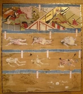 gerogeroR 檀林皇后とか小野小町の「九相図」とかが日本でもありますね