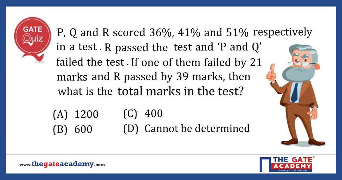 IMSGateAcademy's tweet photo. #EngineeringAptitude Question for #engineeringstudent
Practice and Enhance your GATE Success.

Visit: https://t.co/ziNpTTejPH for more practice questions

#GATE #GATEquestions #Engineering #thegateacademy #GeneralAptitude #engineeringquestion #gate2020 #gate2021 https://t.co/pYP9YpYWXX