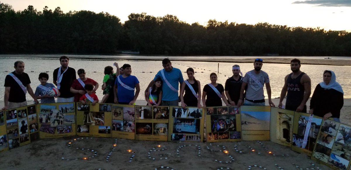 AdlayKejjan's tweet photo. #Lansing, #Michigan Commemoration of The 5th Anniversary of #Yazidi ONGOING #Genocide that started August 3rd, 2014 by #ISIS. https://t.co/8s0xq6px3R