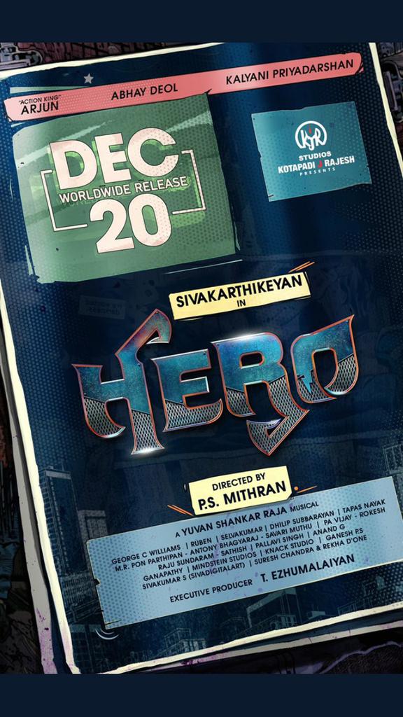 sk_rejoy's tweet photo. @Siva_Kartikeyan annaa waiting for first look of #Hero
#HeroFromDec20th
#HeroTitleDesign it look therific
😍😍😍😍 https://t.co/OHuakPpNnK