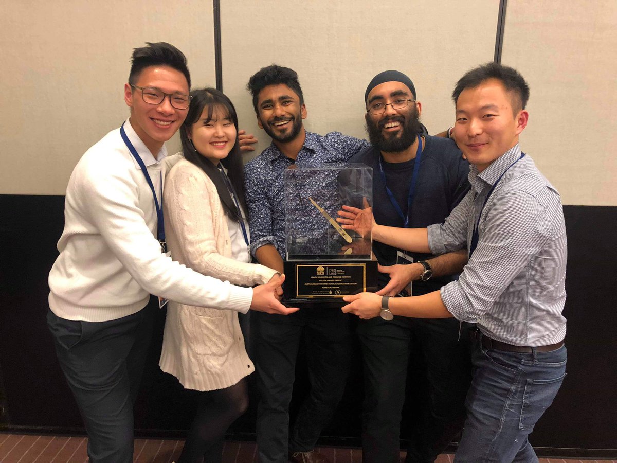 Congrats to the USYD team #issc2019 Golden Scalpel Games winners!🎉👩‍⚕️🏆 <a href="/surgconference/">ASSC 2022</a>