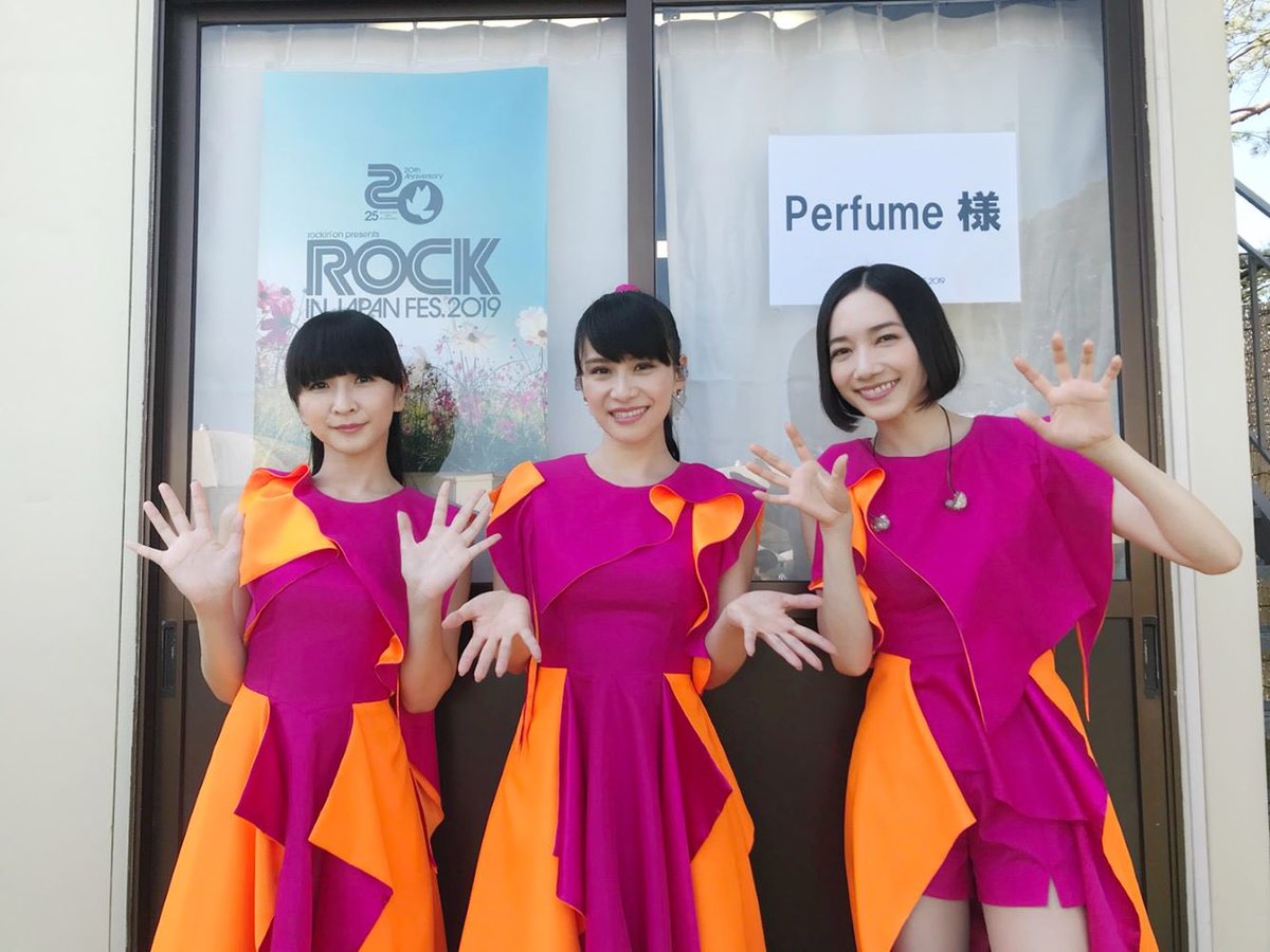 Perfume On Twitter Thank You Rock In Japan Festival 2019 All